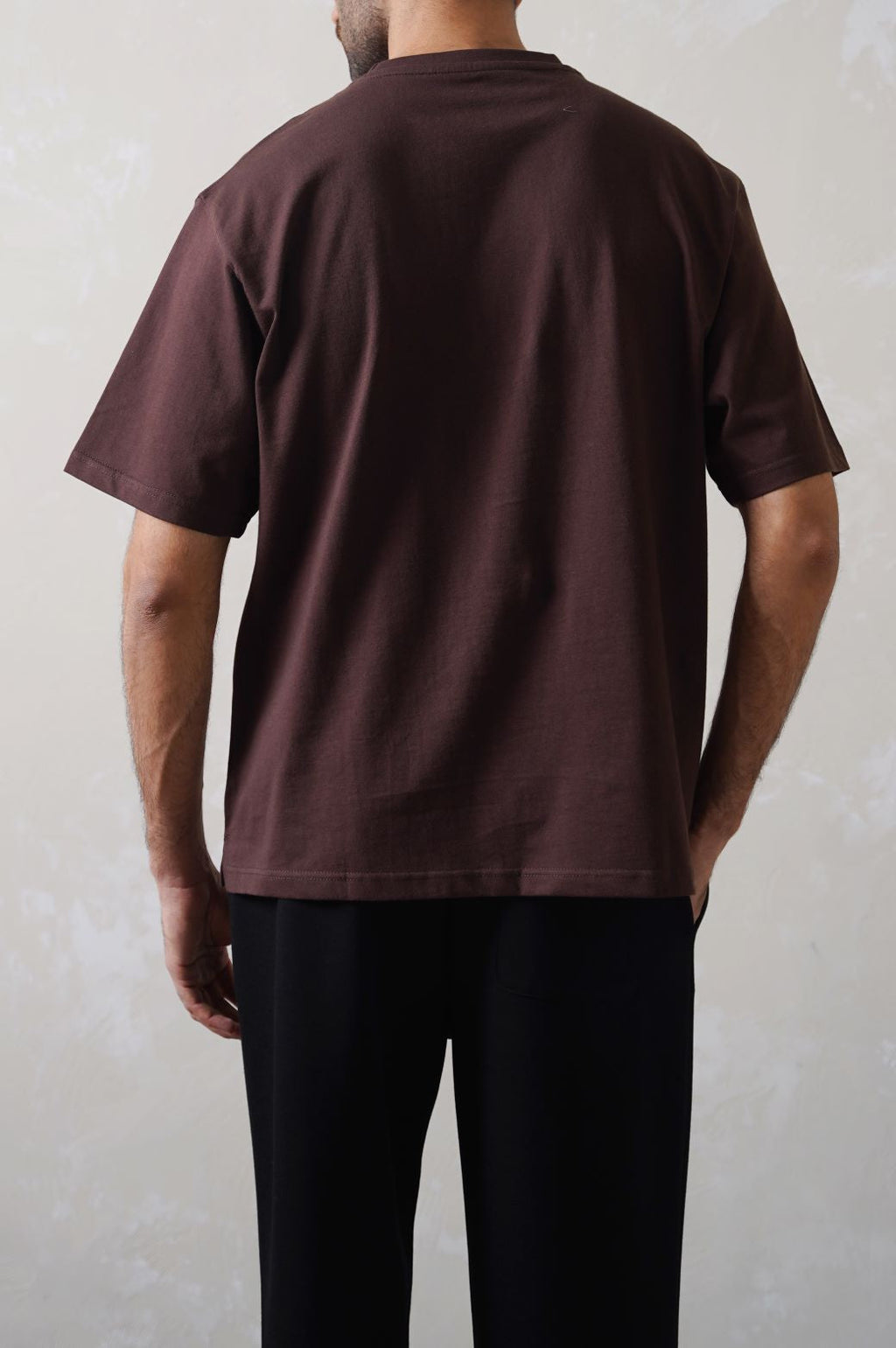 Dark Brown Heavy Cotton Regular Fit Soft T-Shirt – Cool Havn
