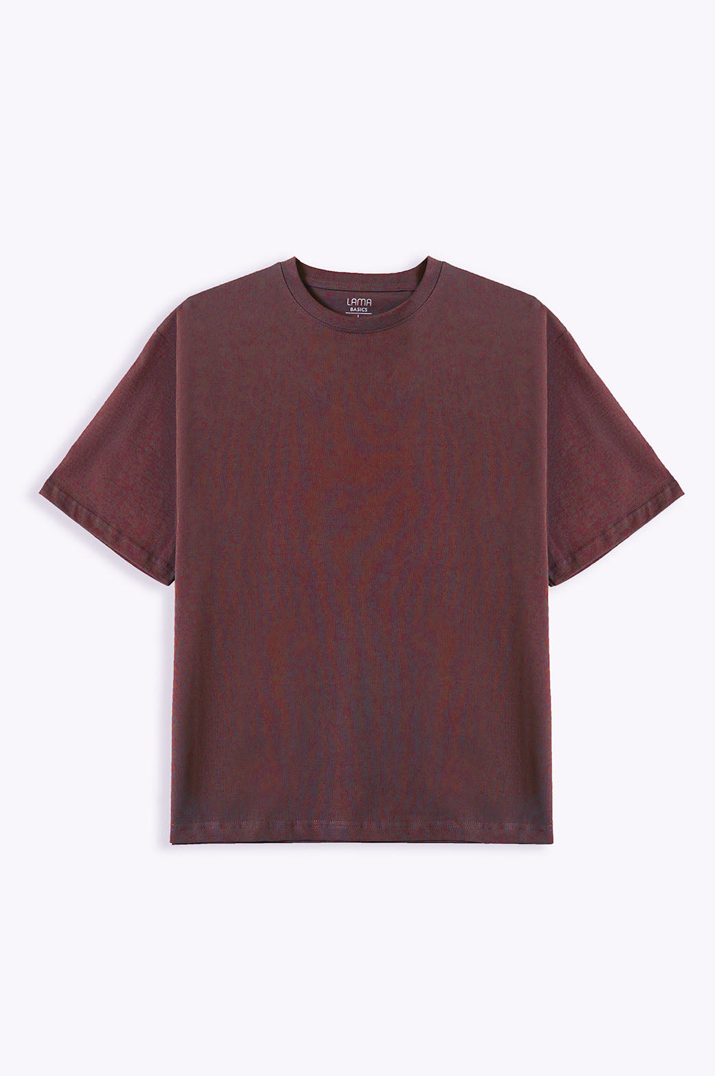 Dark Brown Heavy Cotton Regular Fit Soft T-Shirt
