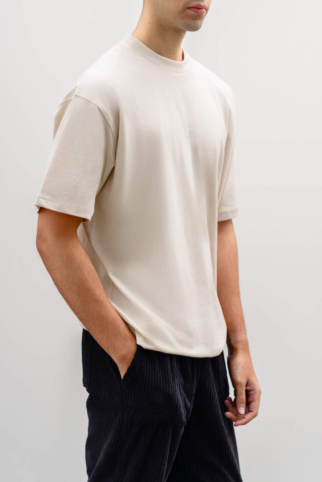 Ivory Soft Heavy Cotton Regular Fit T-Shirt – Cool Havn