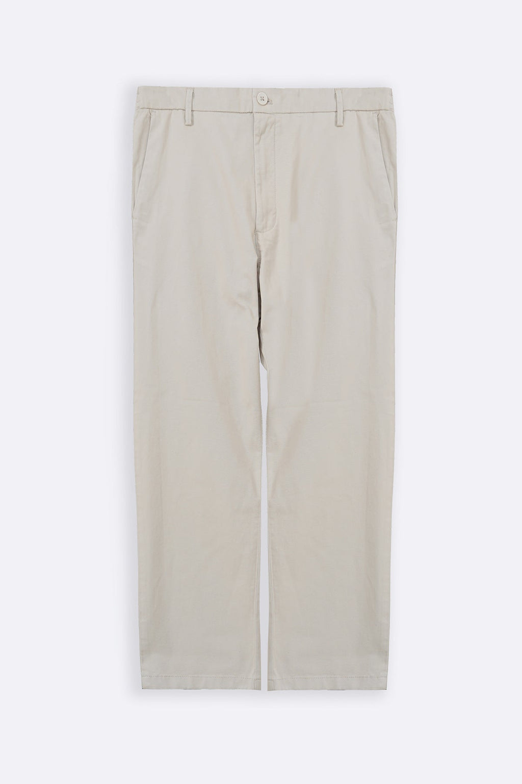 Ecru Tapered Fit Chinos with Elastic Waistband – Cool Havn