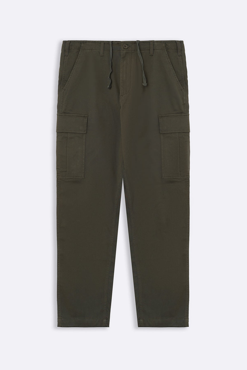 Olive Relaxed Fit Cargo Pants with Six Pockets – Cool Havn