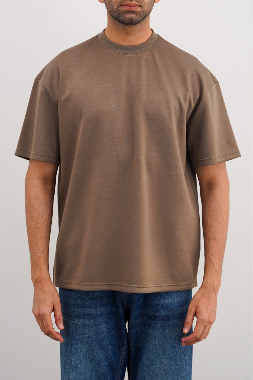 Olive Neoprene Loose Fit Soft Tee – Cool Havn