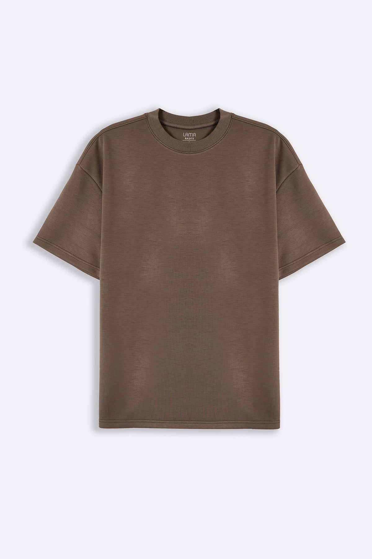 Olive Neoprene Loose Fit Soft Tee