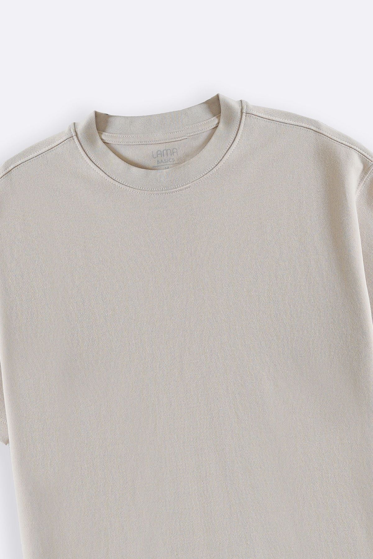 Ivory Soft Interlock Regular Fit T-Shirt