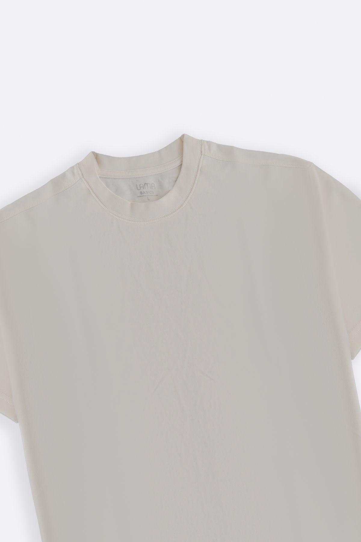 Off White Soft Interlock Regular Fit T-Shirt