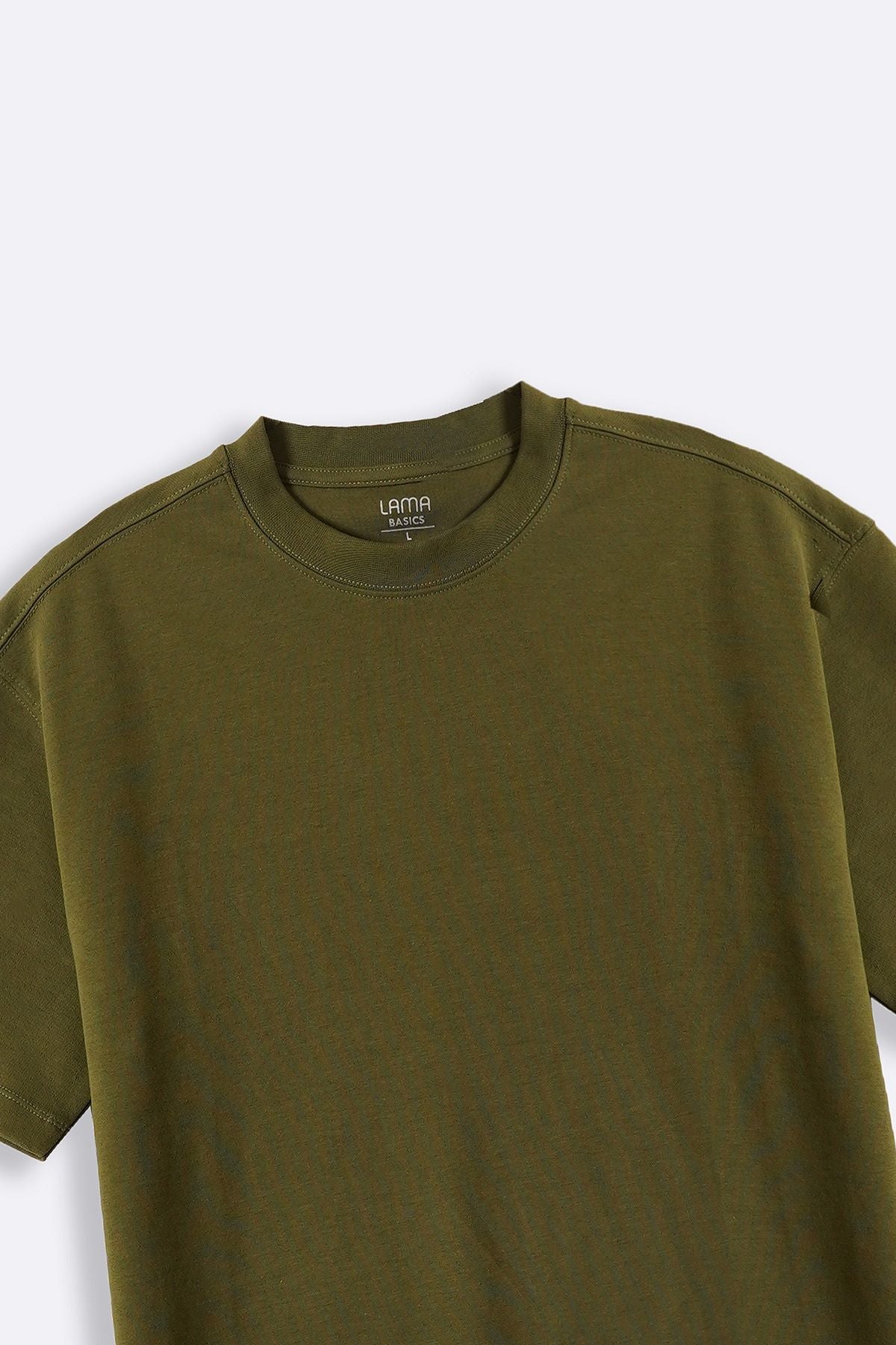 Olive Soft Interlock Regular Fit T-Shirt