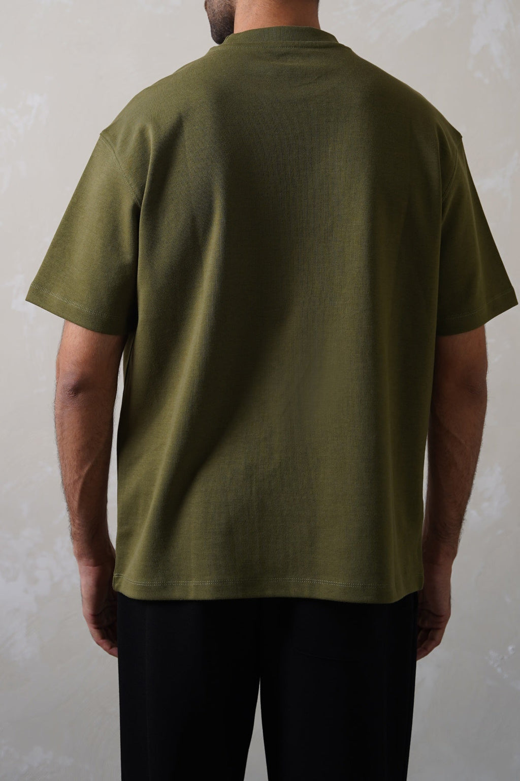 Olive Soft Interlock Regular Fit T-Shirt – Cool Havn