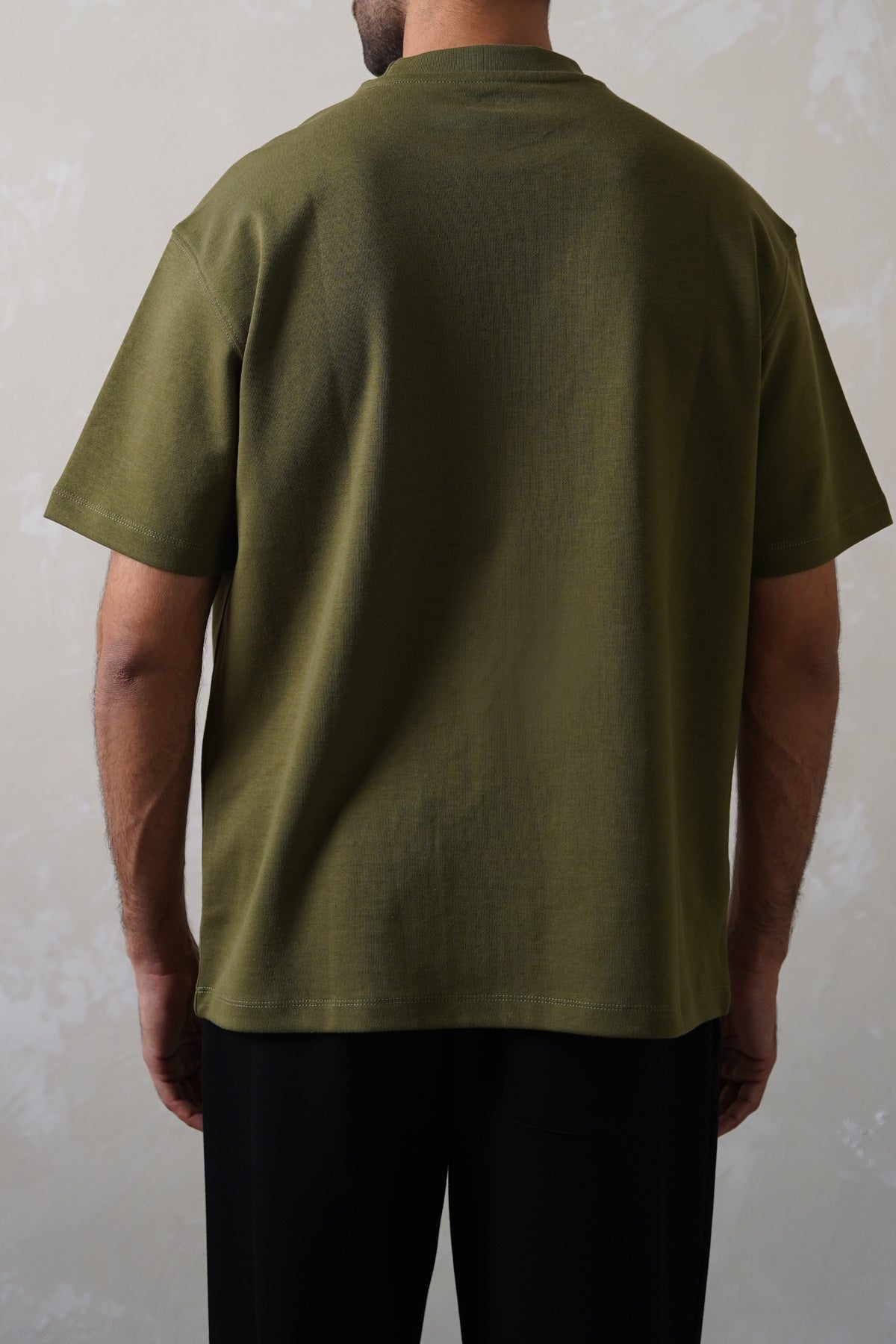 Olive Soft Interlock Regular Fit T-Shirt