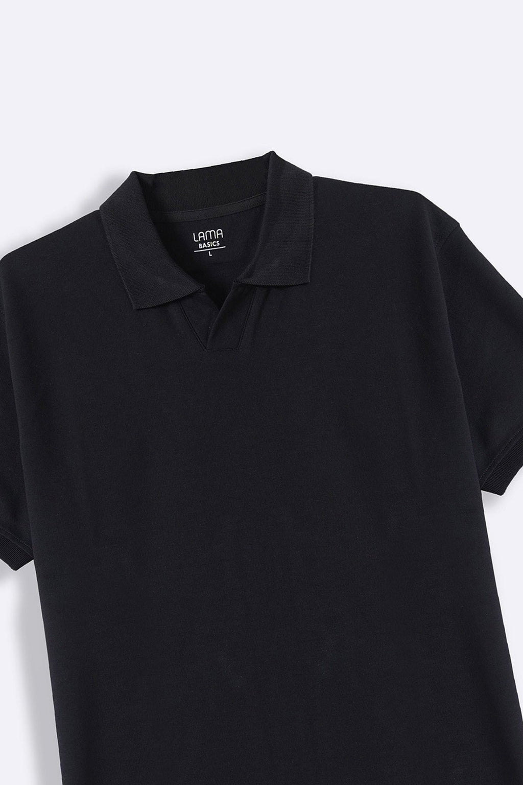 Black Soft Knitted Polo - Regular Fit – Cool Havn
