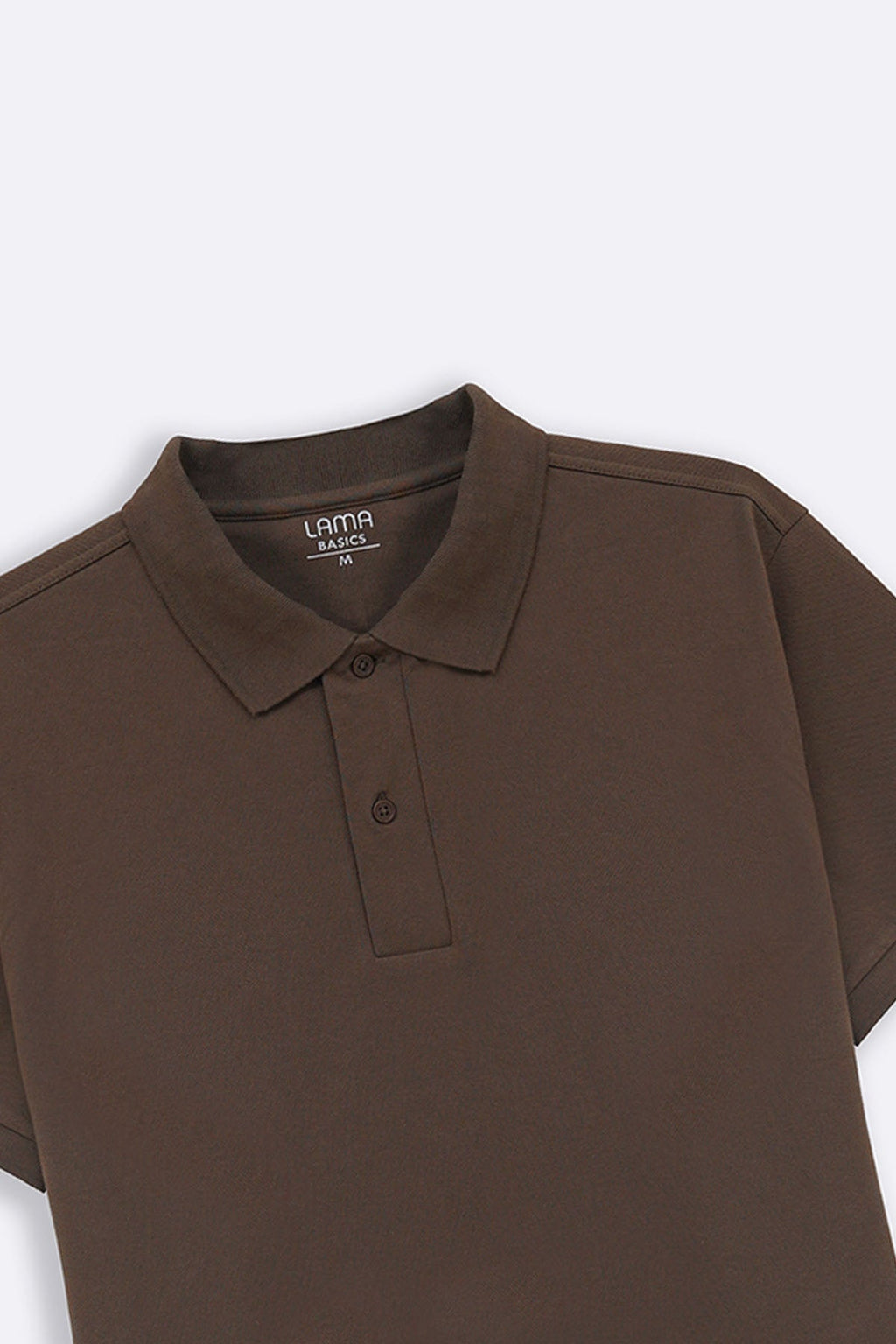 Taupe Relaxed Fit Half Sleeve Cotton Polo Shirt – Cool Havn