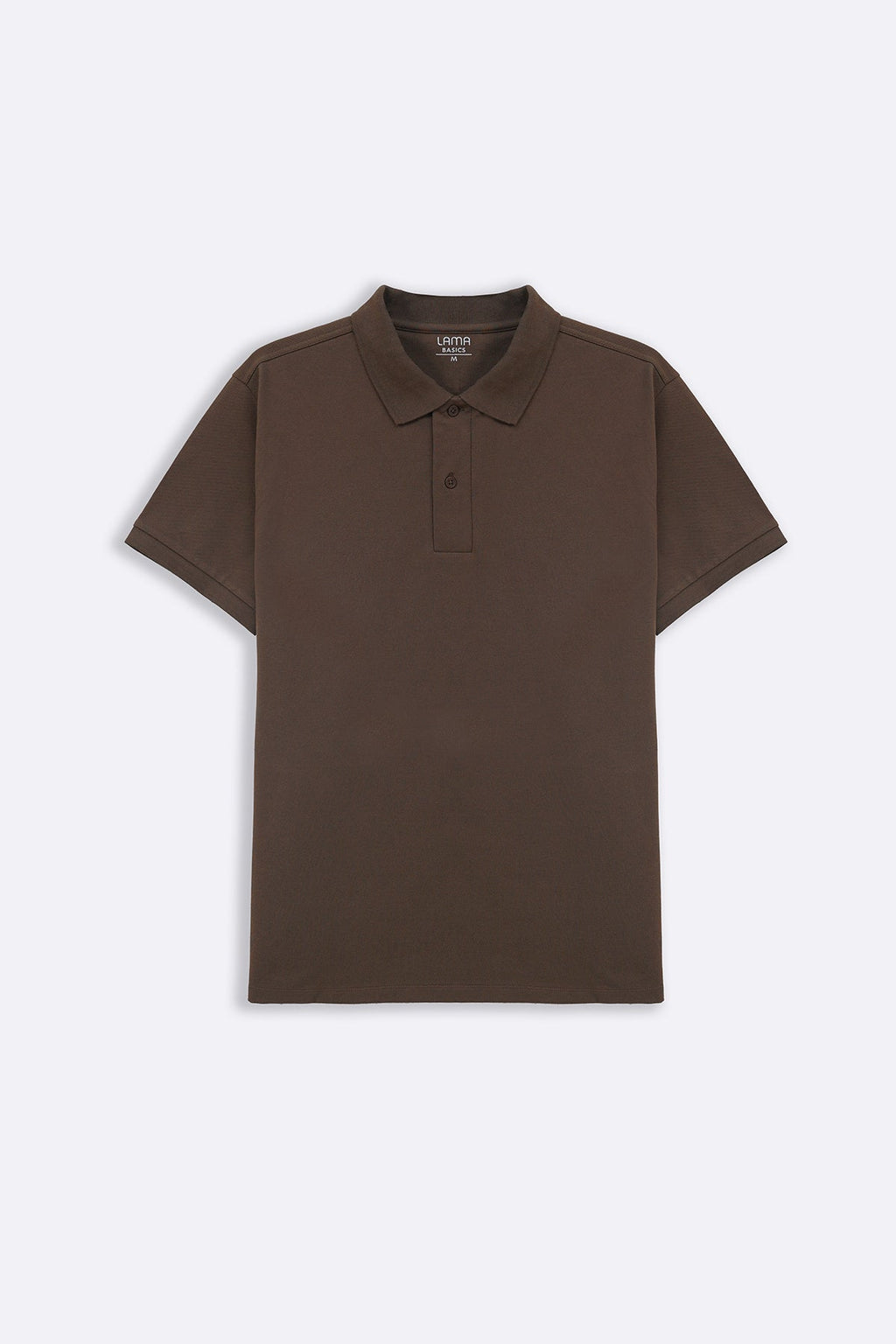 Taupe Relaxed Fit Half Sleeve Cotton Polo Shirt – Cool Havn