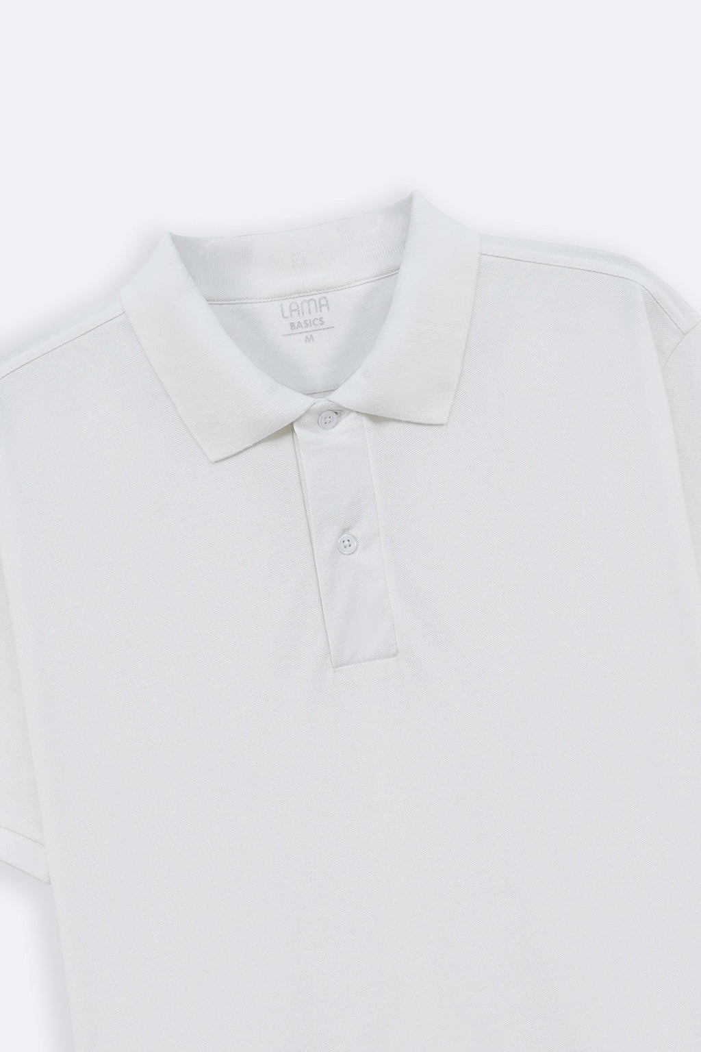 White Relaxed Fit Half Sleeve Cotton Polo Shirt – Cool Havn