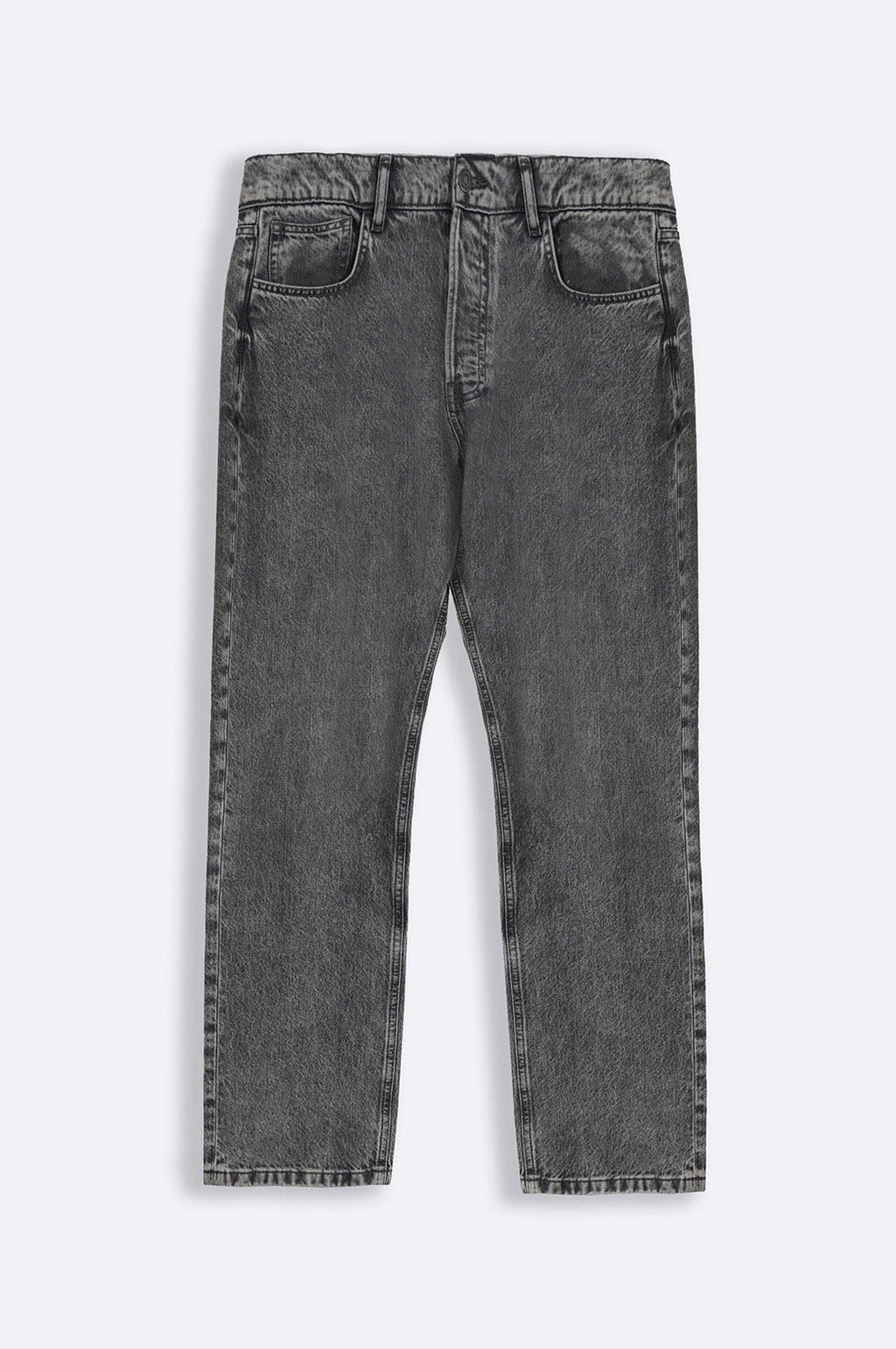 Black Relaxed Straight Jeans - Regular Hand Feel – Cool Havn
