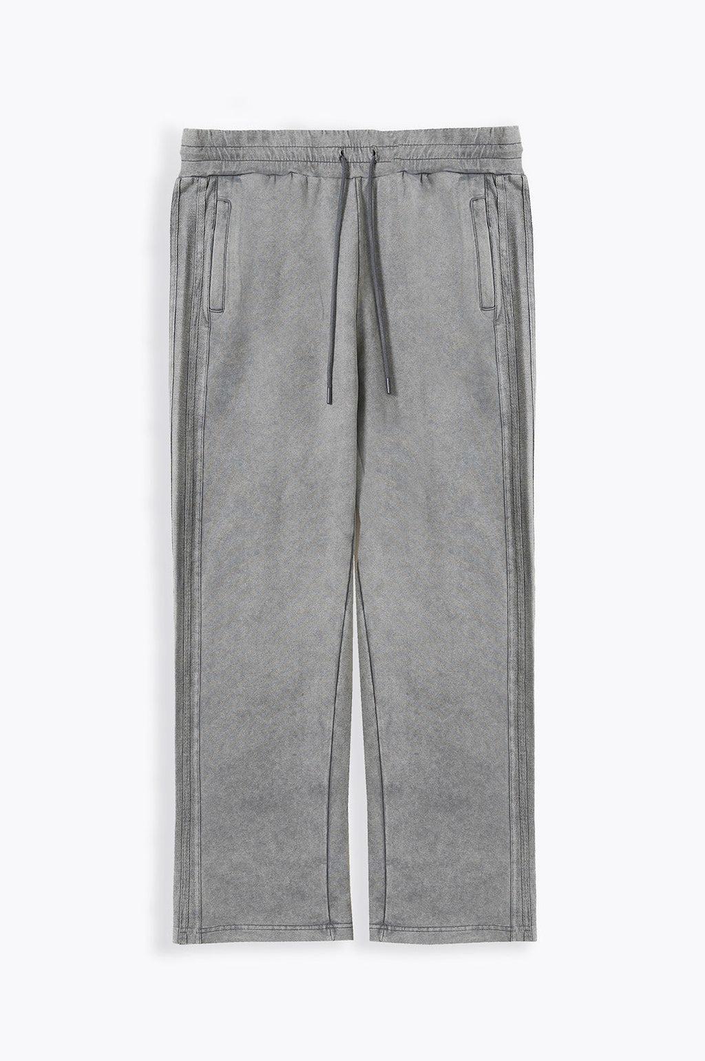 Grey Soft Regular Fit Cotton Mix Trousers with Zipper Pockets – Cool Havn