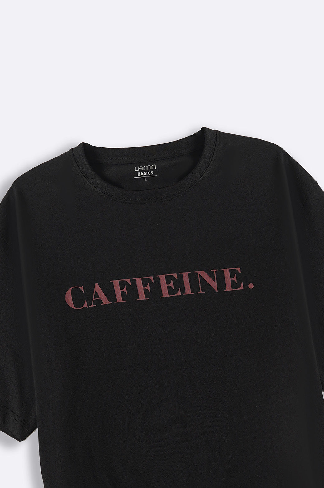 Black Soft Regular Fit Relaxed T-Shirt