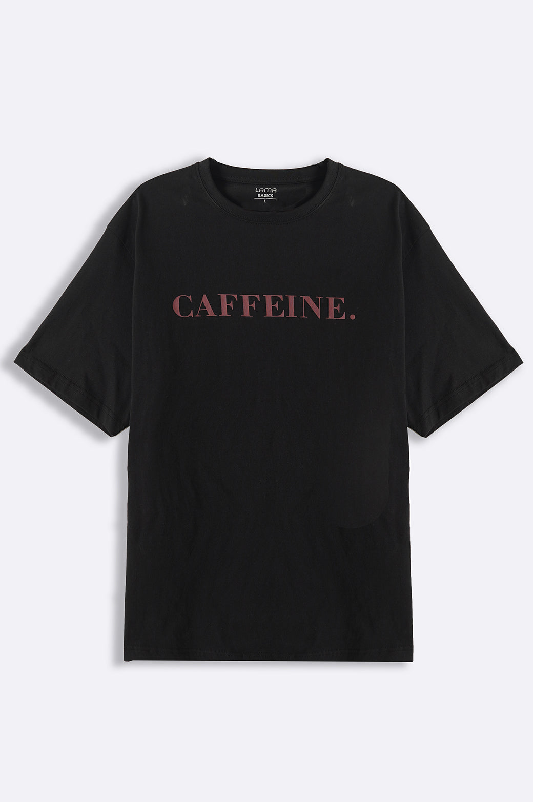 Black Soft Regular Fit Relaxed T-Shirt
