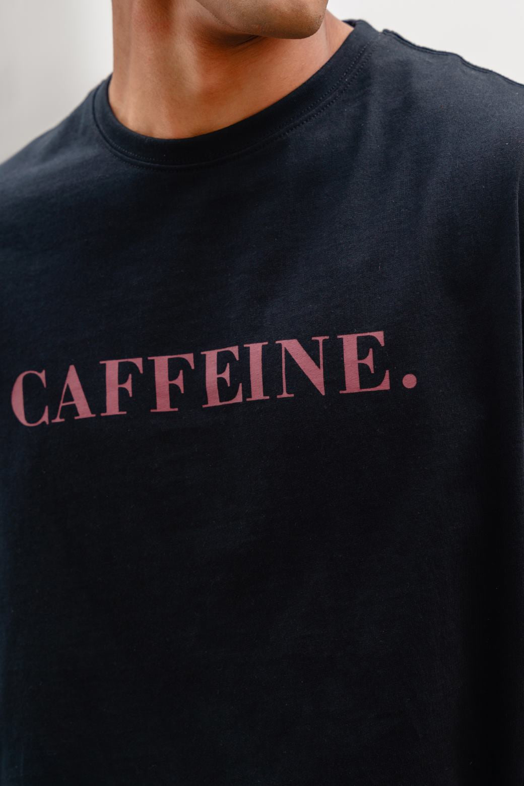 Black Soft Regular Fit Relaxed T-Shirt