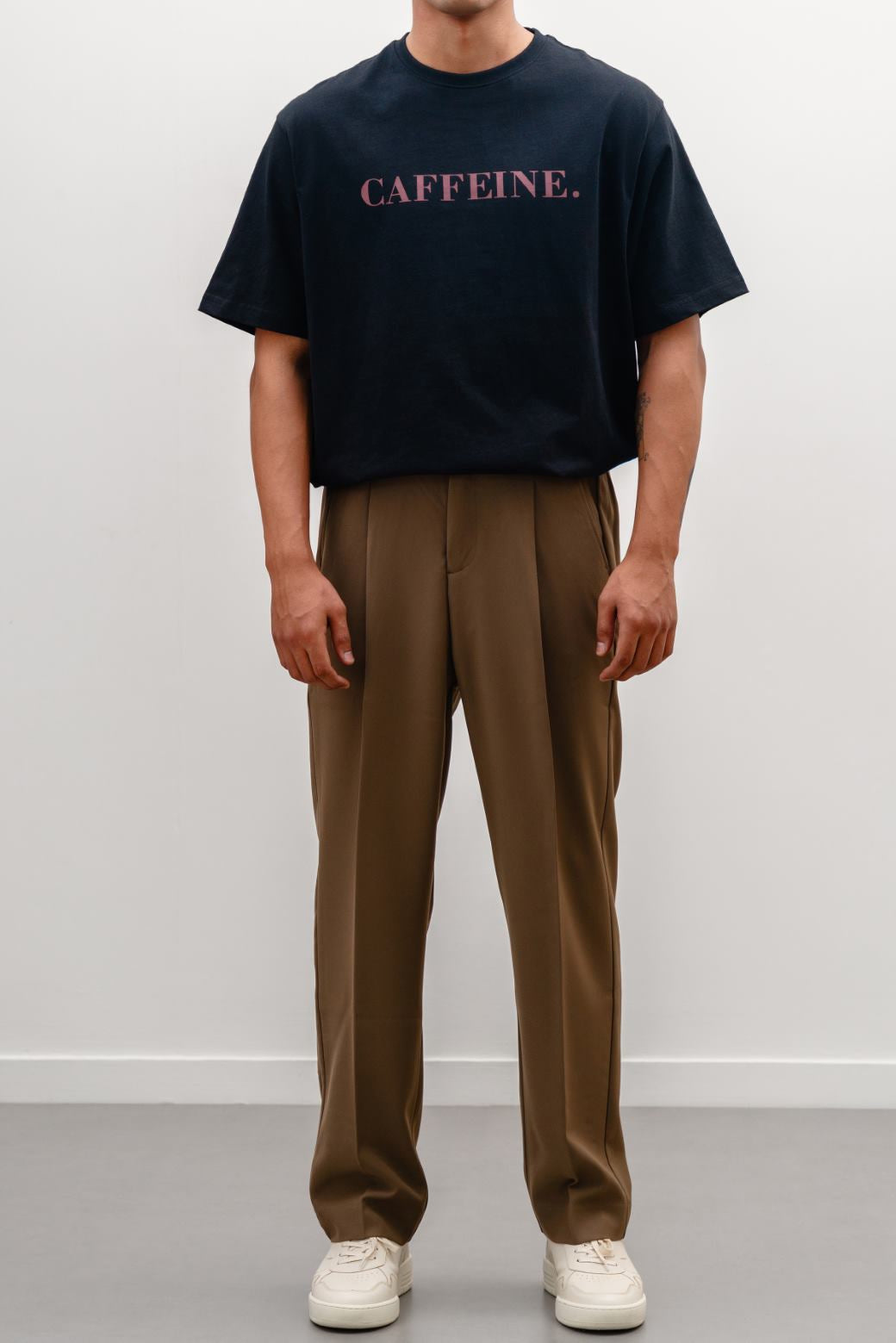 Black Soft Regular Fit Relaxed T-Shirt