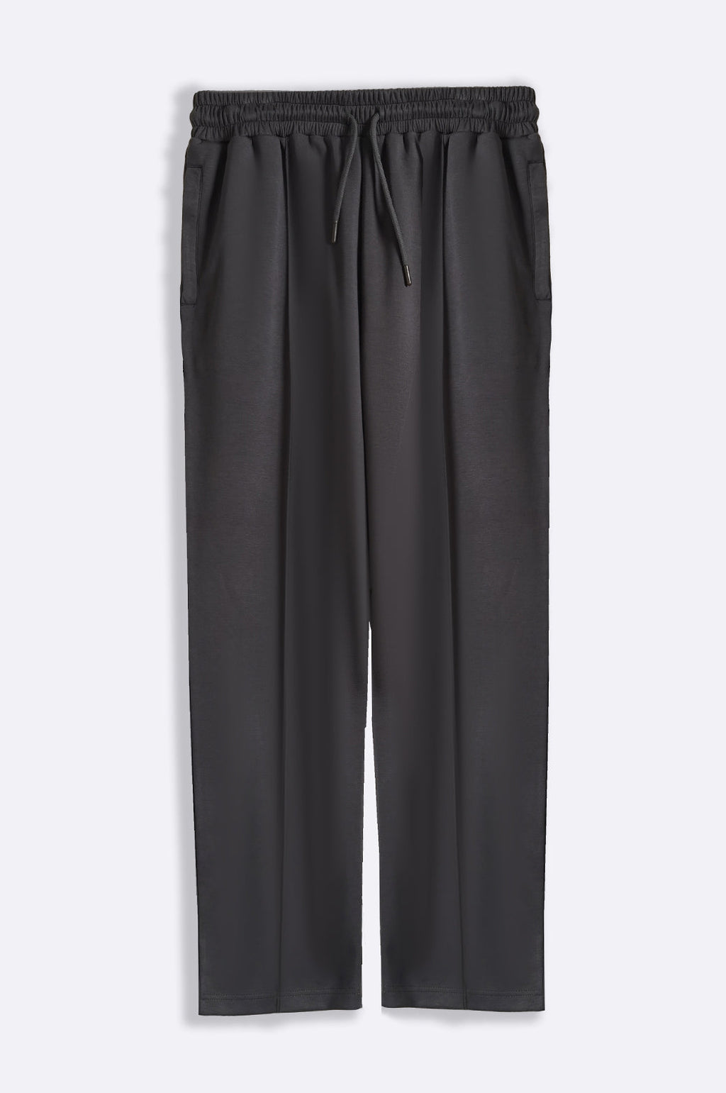 Charcoal Super Soft Relaxed Fit Knitted Pants with Front Seam Detail – Cool Havn