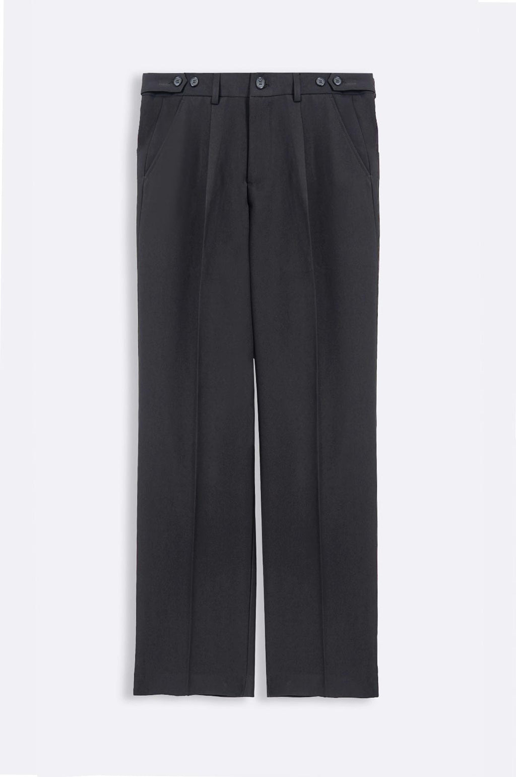 Black Soft Tailored Adjustable Pants – Cool Havn