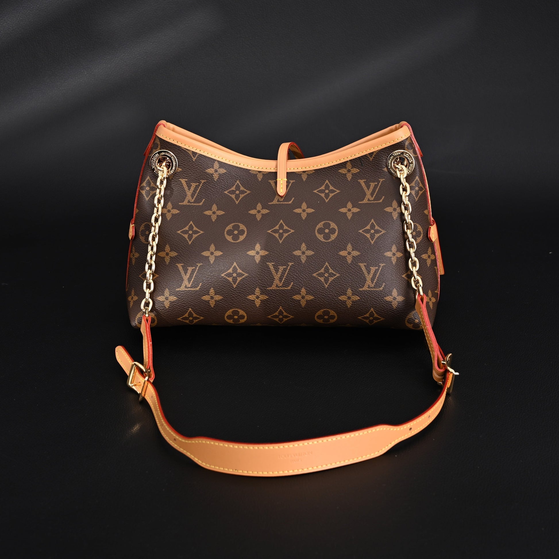 Louis Vuitton CarryAll BB Monogram Canvas Shoulder Bag – Classic Brown (M13014)