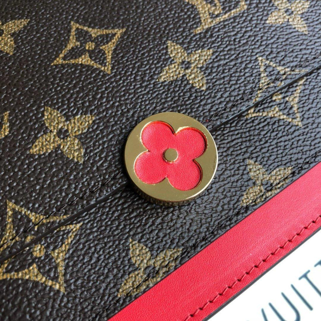 Louis Vuitton flore chain wallet