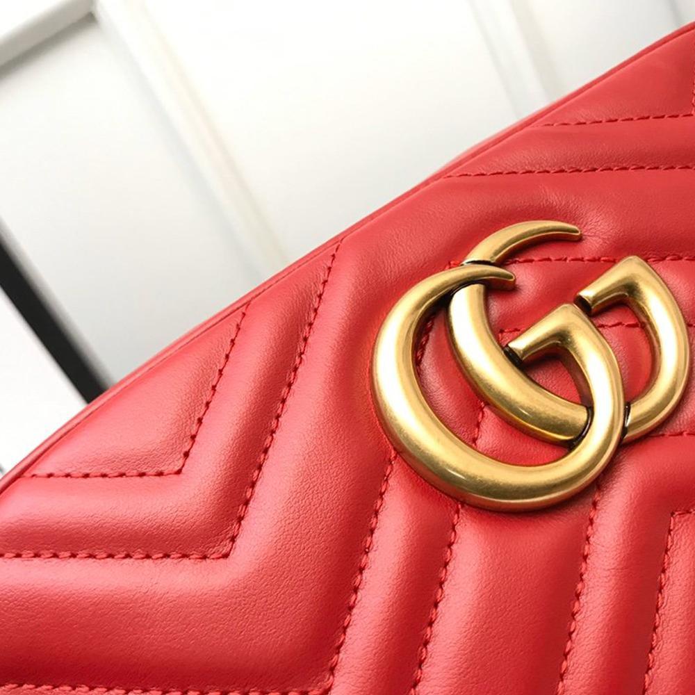 GG Marmont small matelassé shoulder bag