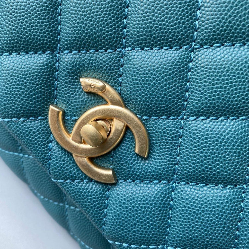 Flap Bag with Top Handle