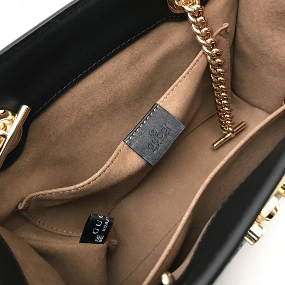 Gucci Padlock small GG shoulder bag