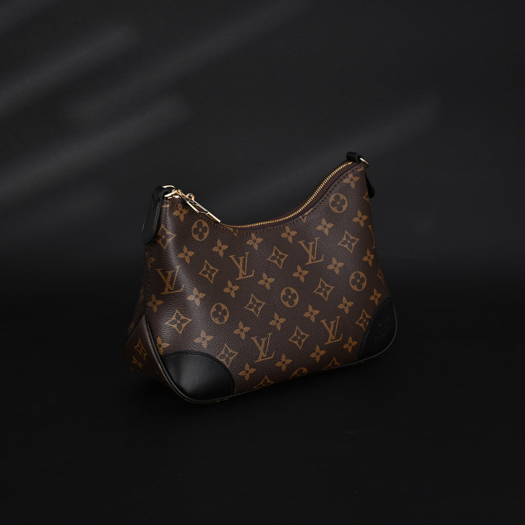 Louis Vuitton Boulogne Monogram Canvas Shoulder Bag – Classic Brown (M45831)