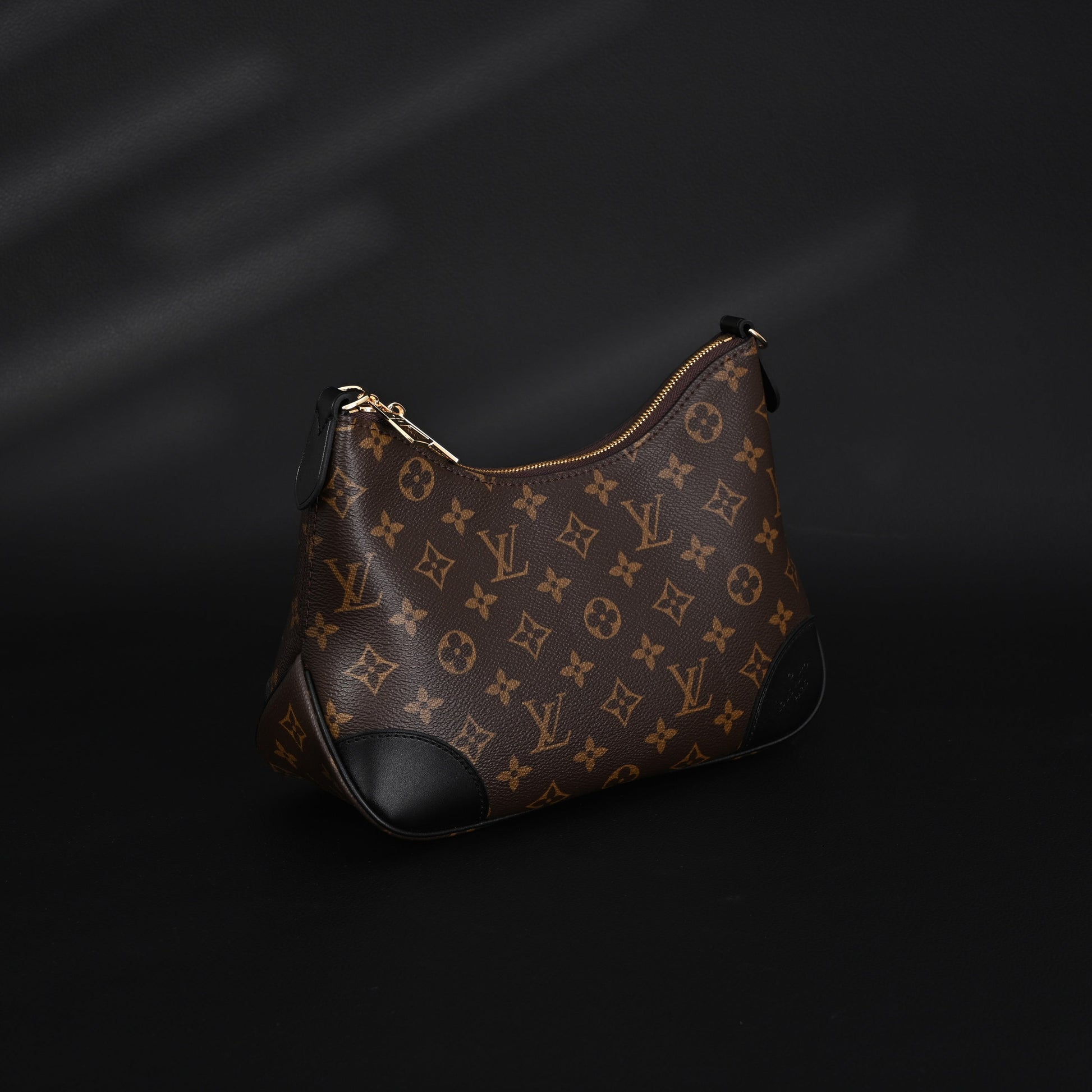 Louis Vuitton Boulogne Monogram Canvas Shoulder Bag – Classic Brown (M45831)