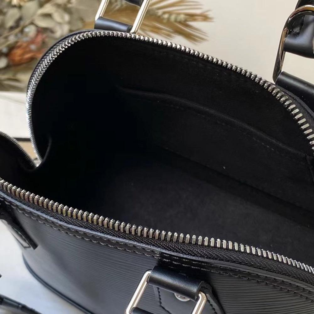 Louis Vuitton Alma BB Epi Black
