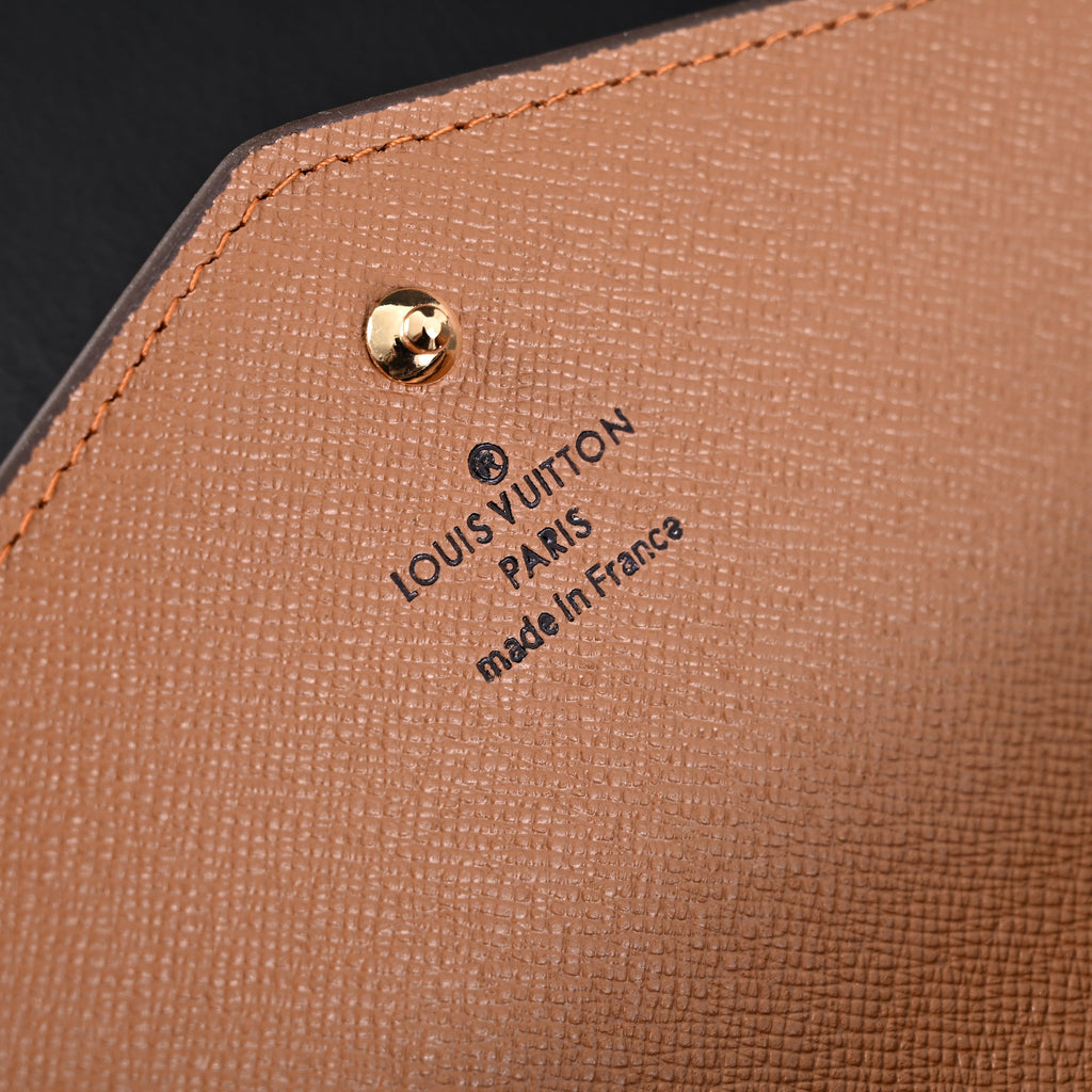 Louis Vuitton Sarah Wallet – Monogram Canvas Long Flap Wallet (M60531)