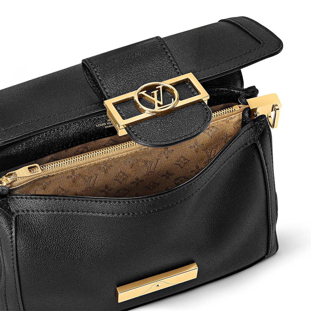 Louis vuitton Dauphine Soft MM Black