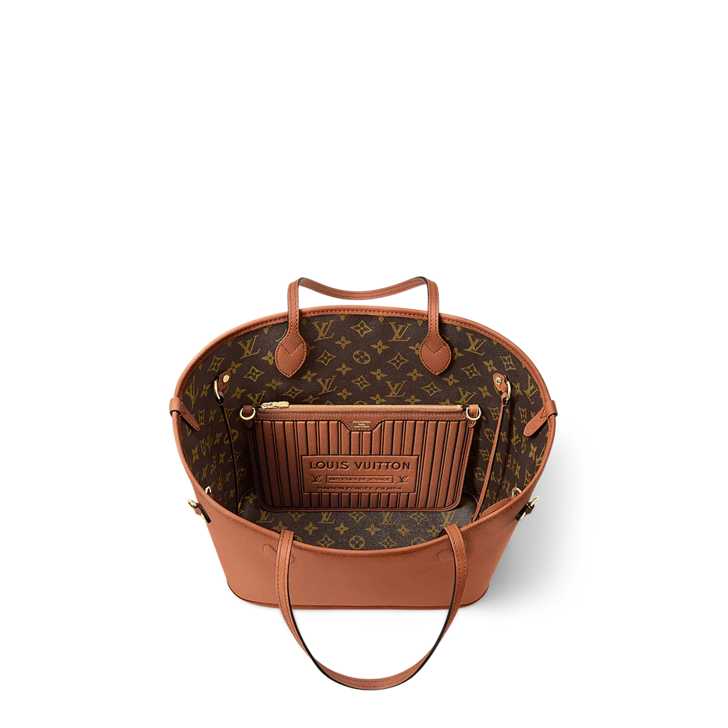 Neverfull Inside Out MM Cognac