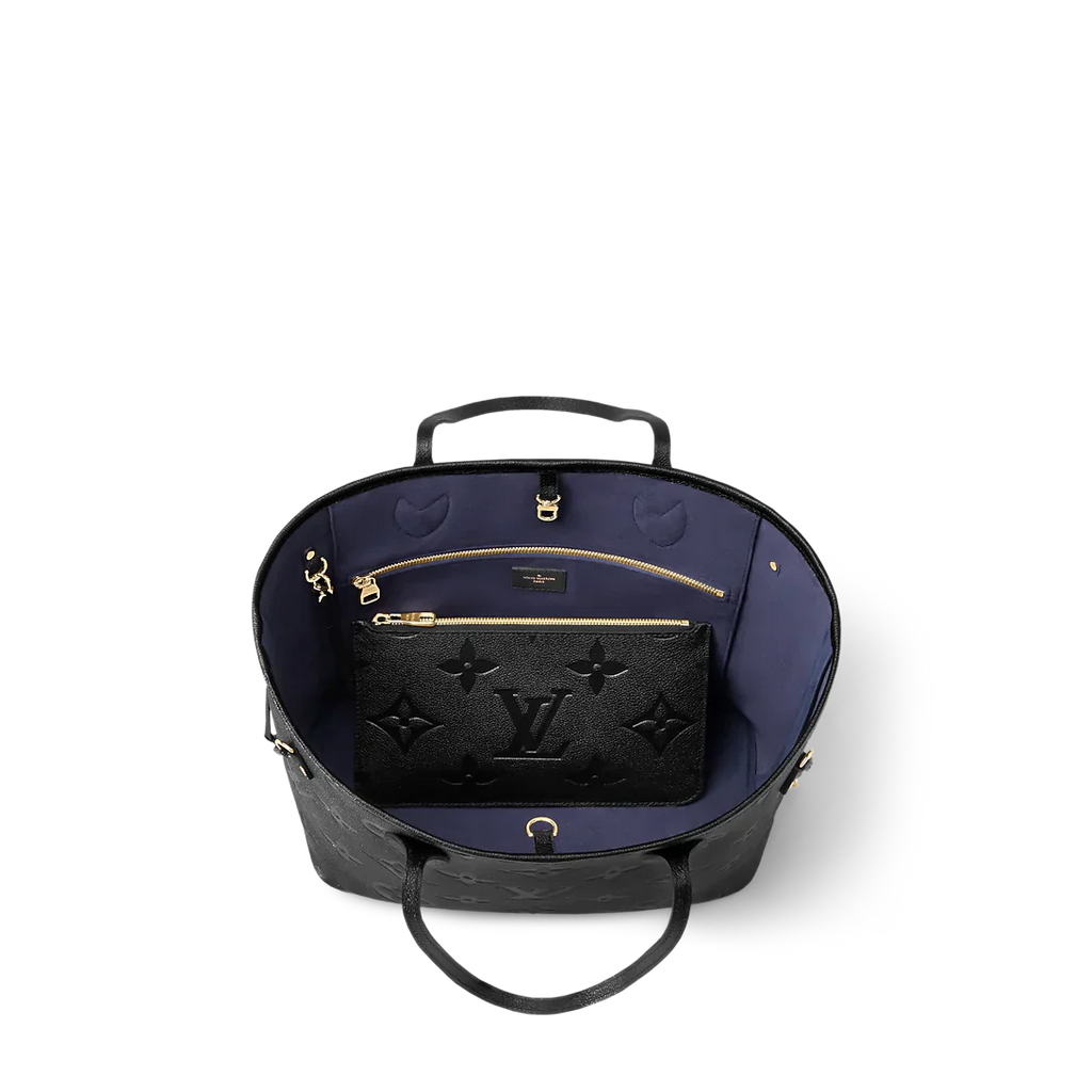 Louis Vuitton Neverfull MM Monogram empriente Black